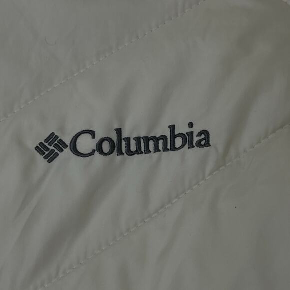 Columbia Jacket Womens Size M Omni-Heat Heavenly Hooded Extended Cuffs Flawed - Picture 3 of 13